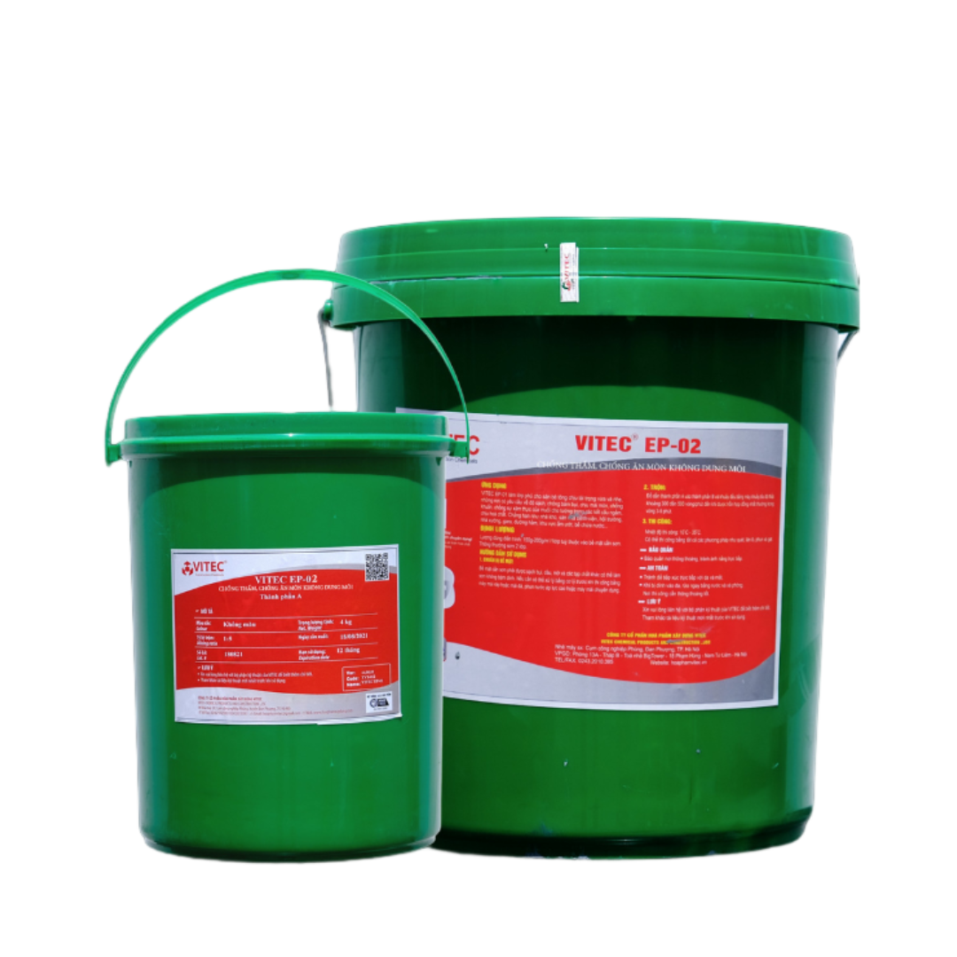 VITEC® EP-02 – Sơn chống thấm, chống ăn mòn, không dung môi gốc epoxy