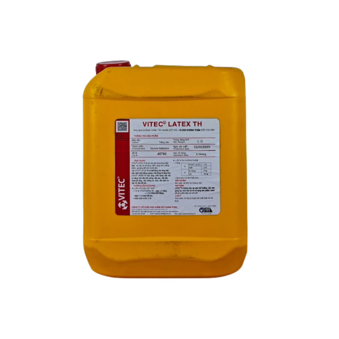 VITEC® LATEX TH – Phụ gia chống thấm và các tác nhân kết nối gốc Polyme
